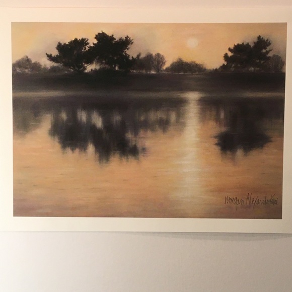 MYSTIC RIVER Giclee print on premium paper - Picture 1 of 5
